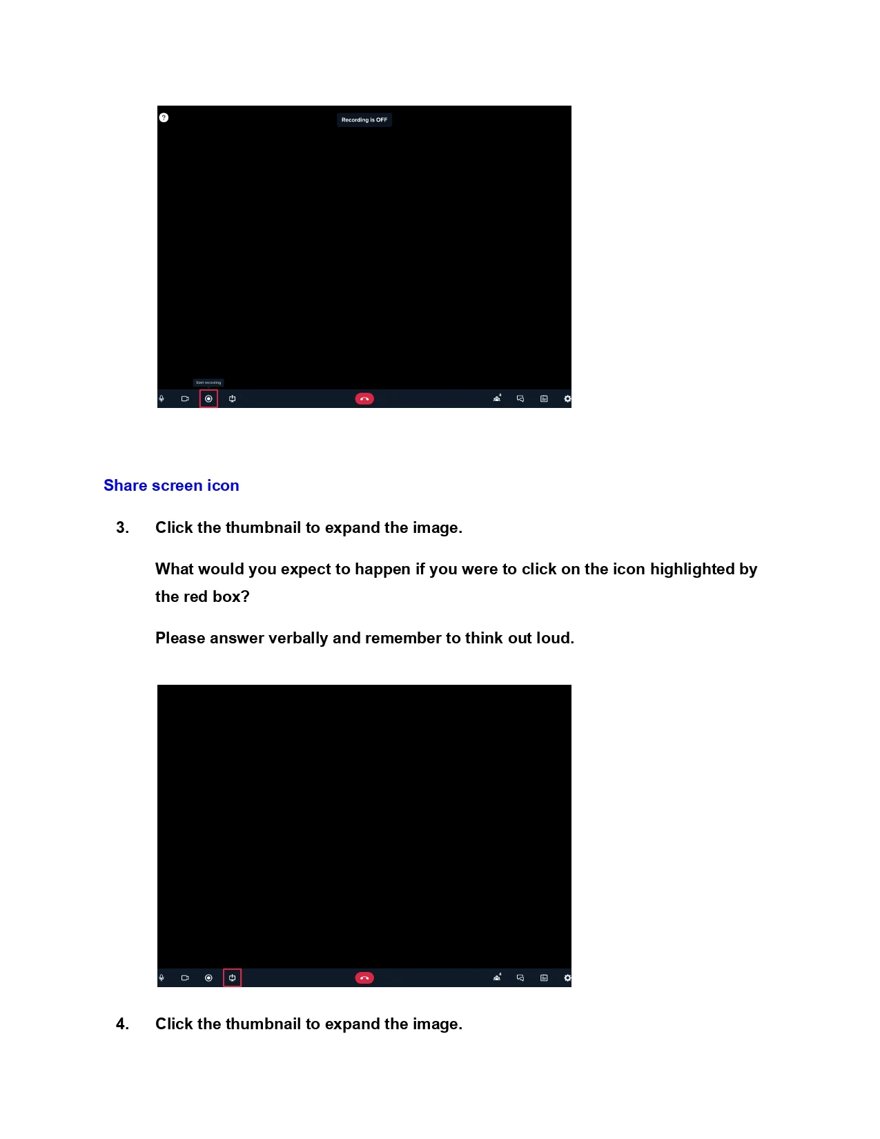 UX research script — page 3 of 10