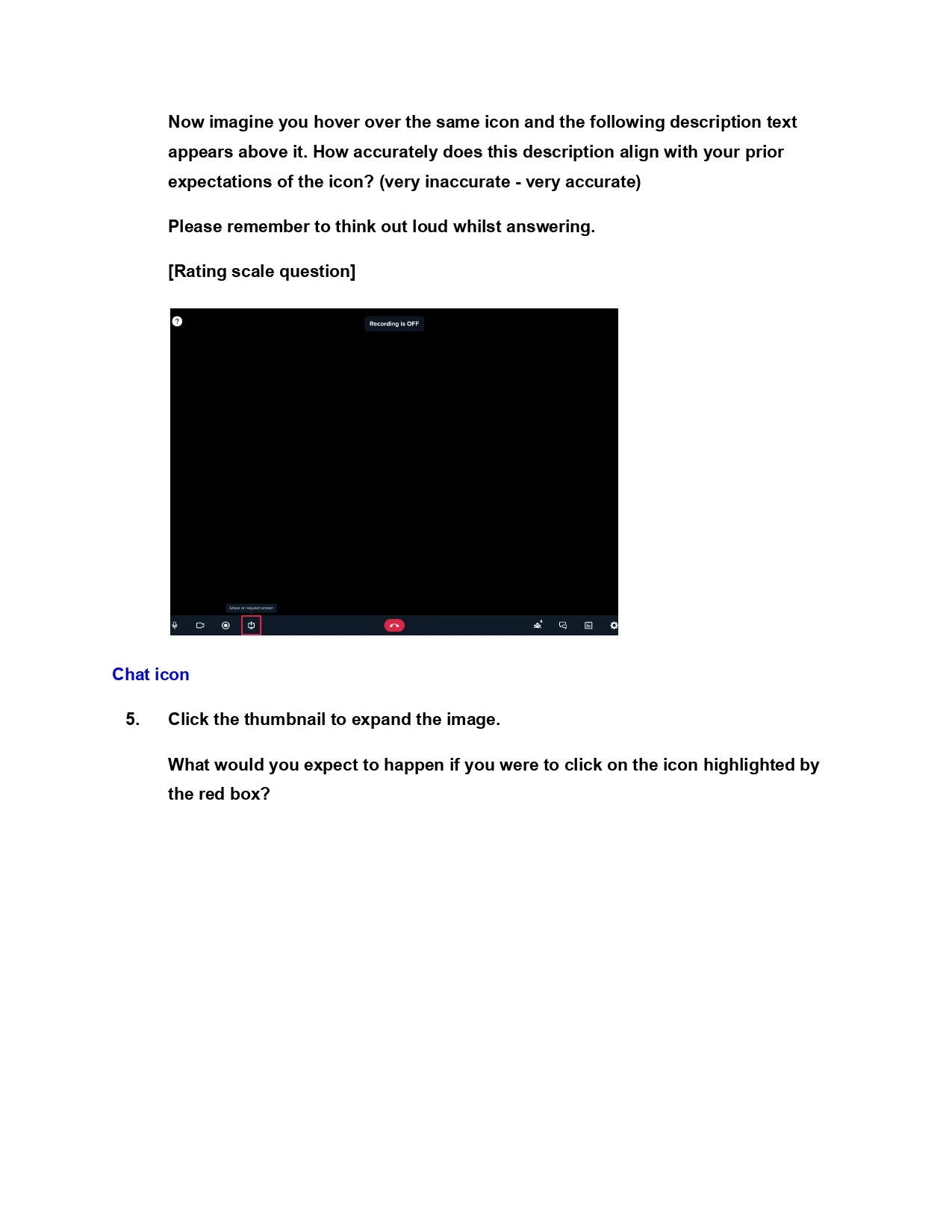 UX research script — page 4 of 10