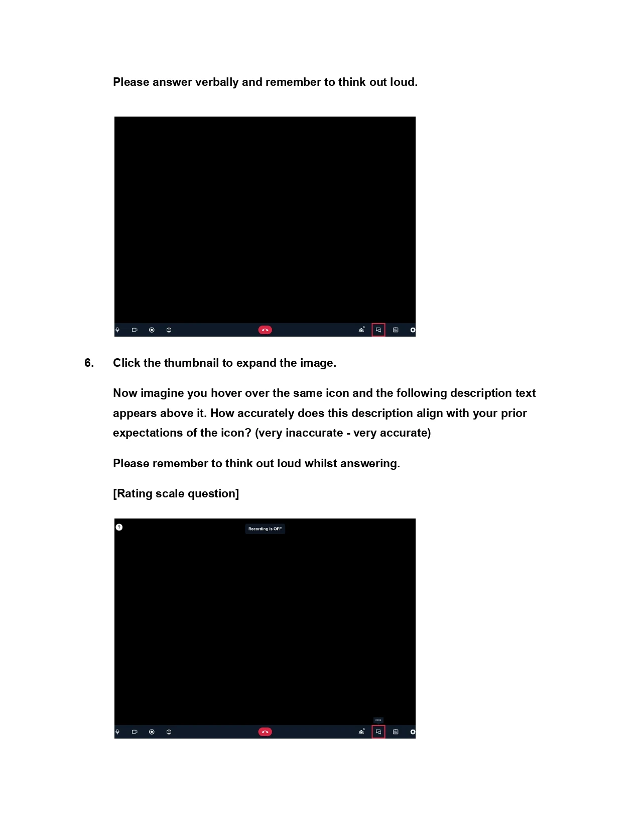 UX research script — page 5 of 10