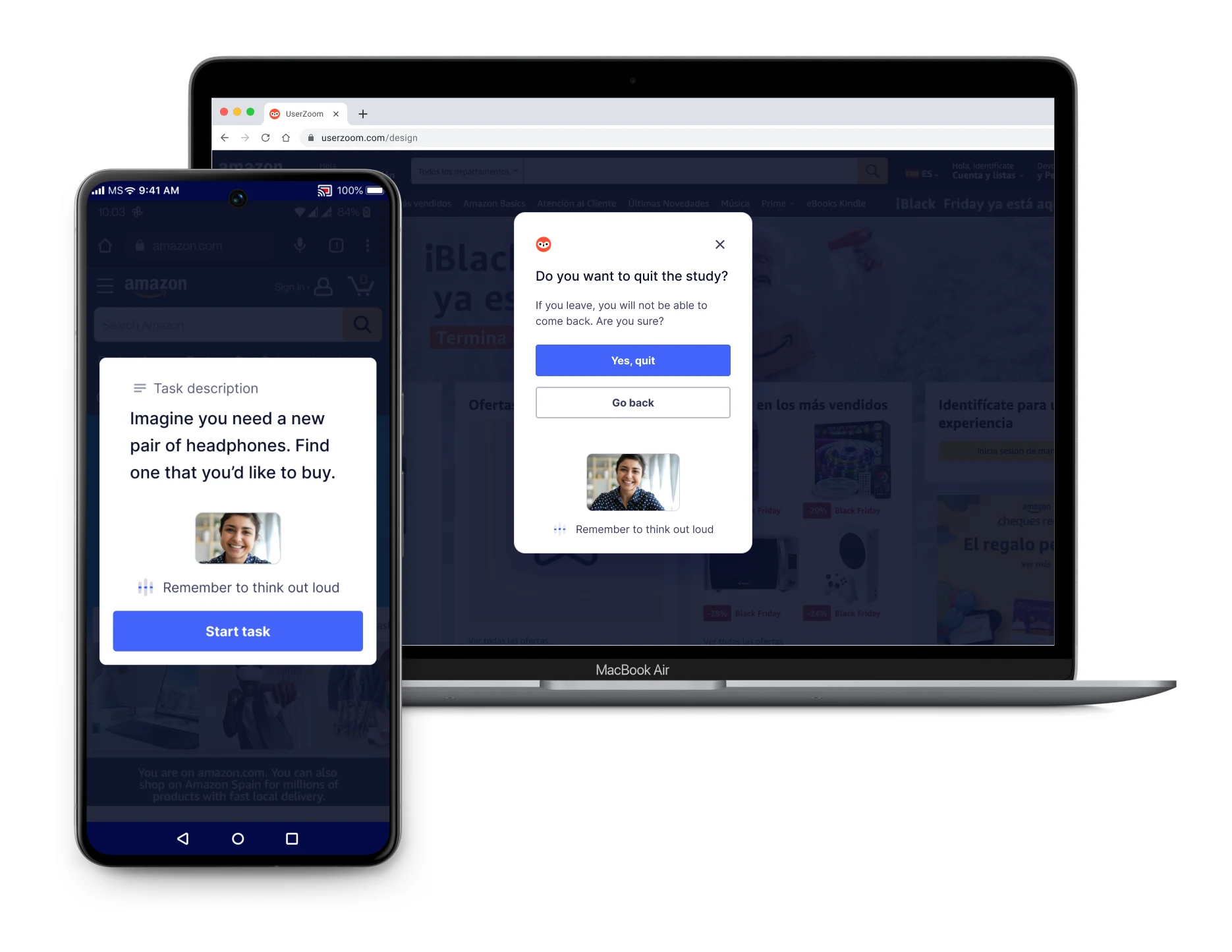 Navtask redesign mockup across mobile and desktop