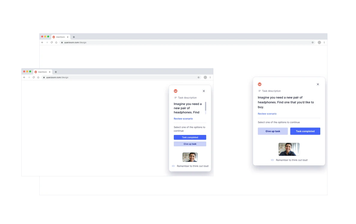 Desktop navtask responsiveness