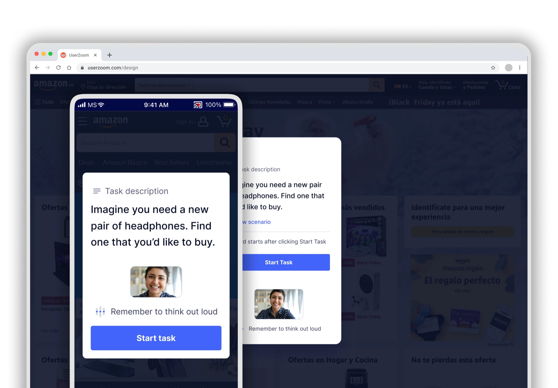 Navtask redesign shown on desktop and mobile